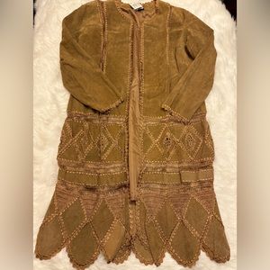 Real leather Ashley Stewart jacket